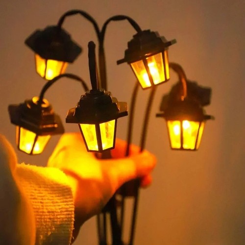 Lanterna solare retrò luce - , 6