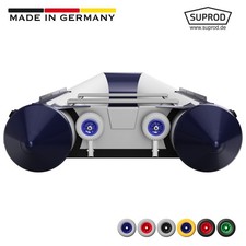 Ruote di lancio coppia ruote di poppa per gommoni pieghevole acciaio inox A4