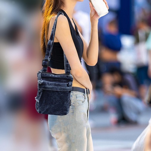 Borsa mano denim per - denim,
