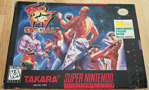 Snes fatal fury special 1995 - snes,