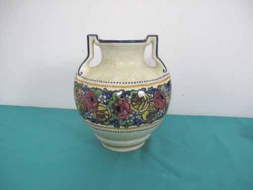 Vaso ceramica stile liberty - vaso,