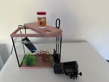 Kit Acquario 30x15x40 completo con filtro e dispenser cibo