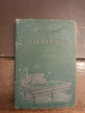 MANUALE DEL BILIARDO HOEPLI MANCANTE PRIMA PAGINA PAG.179 BUONE CONDIZIONI 