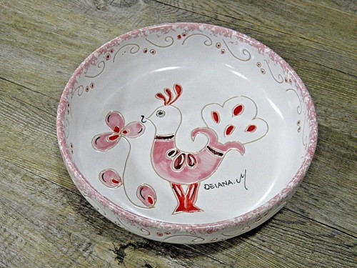 Ceramica sarda ciotola latte - ciotola,
