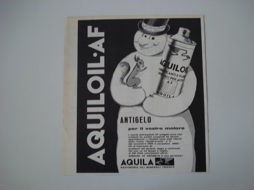 Advertising pubblicità 1961 - advertising,