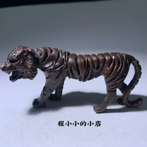 Ornamento tigre ottone - , vintage