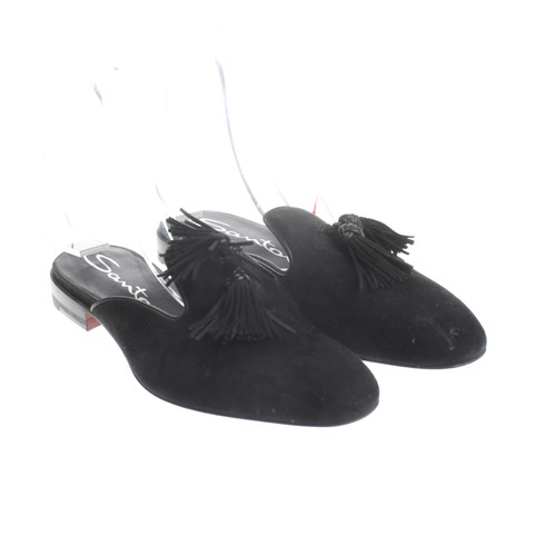 Santoni mules euro nero - santoni,