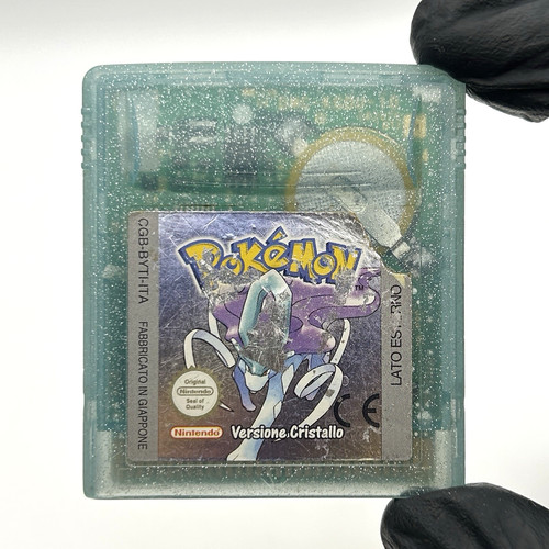 Cartuccia pokemon cristallo - cartuccia,
