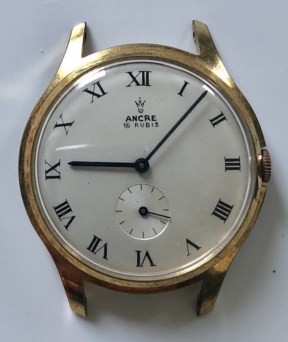 Orologio ancre carica - carica, manuale
