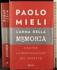 L'ARMA DELLA MEMORIA. PAOLO