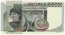 10000 LIRE PORTRAIT OF MAN
