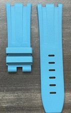 AUDEMARS PIGUET Cinturino In Gomma Blu Chiaro Royal Oak Offshore 28/24MM