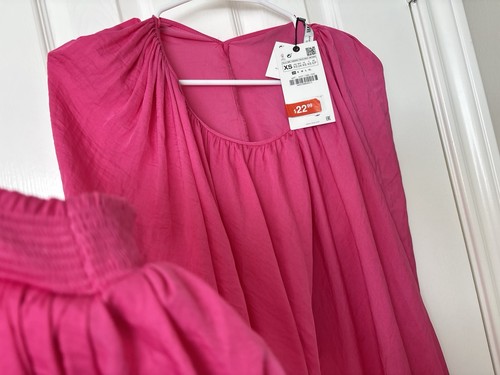Zara fun silky shirt - fun,