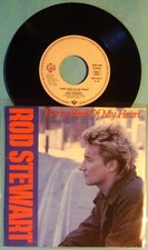 ROD STEWART - SINGLE 7" - EVERY BEAT OF MY HEART / TROUBLE - MINT