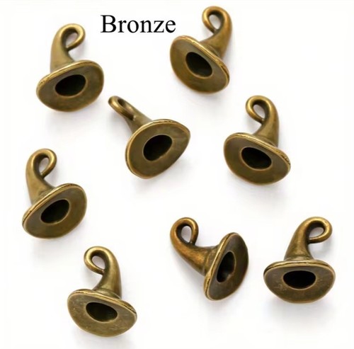 6pz charms ciondolo cappello - 6pz,