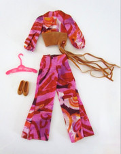 Barbie MOD Live Action Barbie #1155 Top Pantaloni Scarpe Vintage