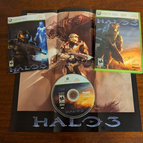 Halo xbox 360 cib - 3,, con