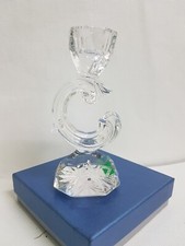 MONOCERO in CRISTALLO KRISTALCOLOR barocco MADE IN ITALy MISURA 6X12 CM..