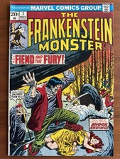 Frankenstein Monster #7 (1973 Marvel Comics) ottime condizioni - 7,5