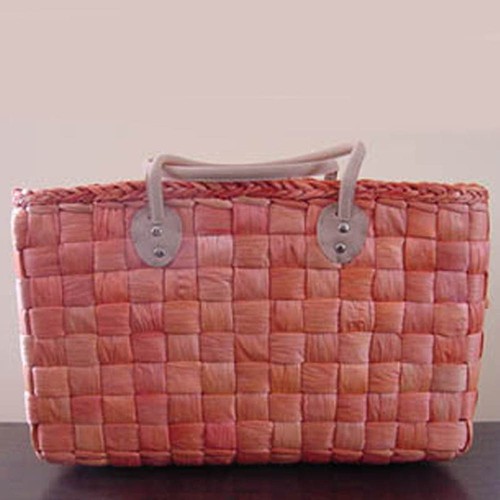 Borsa paglia cestino - paglia,