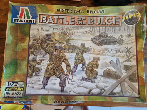 Diorama battle bulge - diorama,