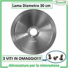 LAMA ACCIAIO AFFETTATRICE STANDAR 30 cm - mm 300 - 40 - 3 - 250 -  RICAMBI RGV