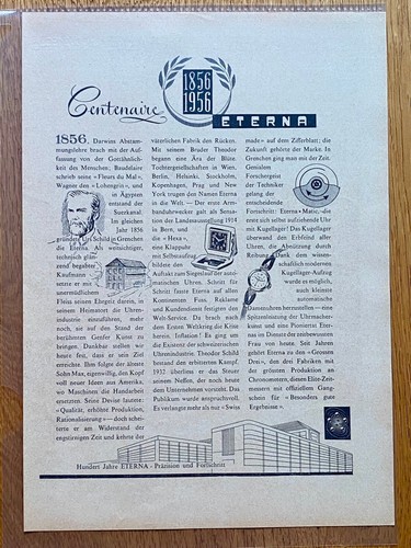 Centenaire 100 anni - , eterna