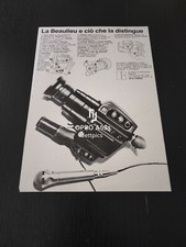 1977 NUOVA BEAULIEU 5008 S CINEPRESA SONORO VINTAGE PUBBLICITA AD