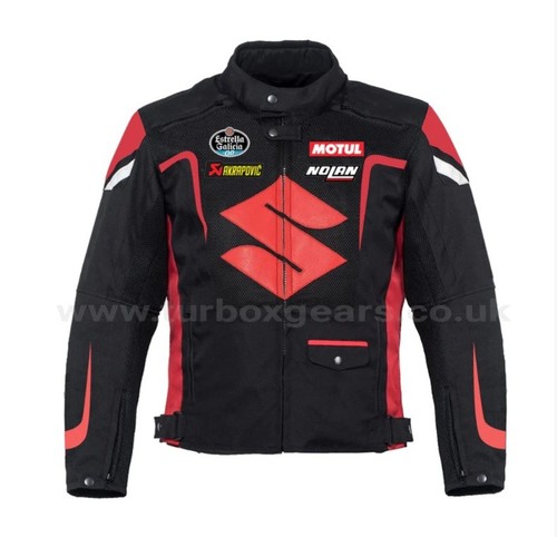 Giacca moto suzuki maglia - moto,
