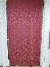 Antique Red Damask Fabric Tent