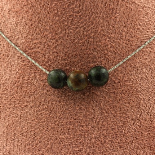 Collana perle turchese - collana,