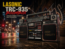 Lasonic trc 935 boombox - lasonic, trc-935