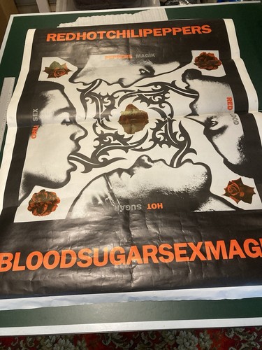 Red hot chili peppers poster - red,