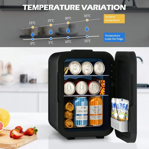 Mini frigo 15l livelli cura - 2,