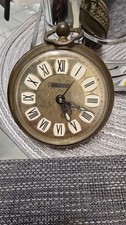 Orologio Da Tavolo Vintage Blessing Sveglia Viaggio Germania Ovest Funzionante