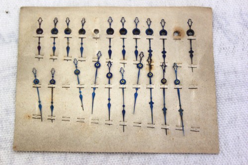 Antico lotto lancette blu - , per