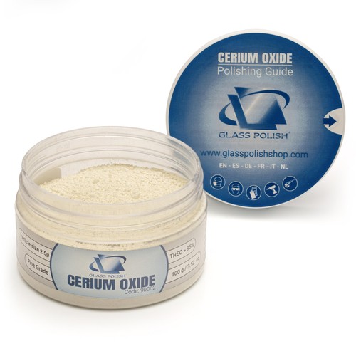 Glass polish 100 cerium - glass,