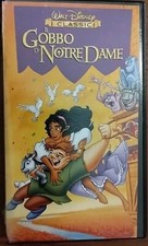 Vhs Il Gobbo di Notre Dame I Classici Walt Disney pictures Cartoni animati