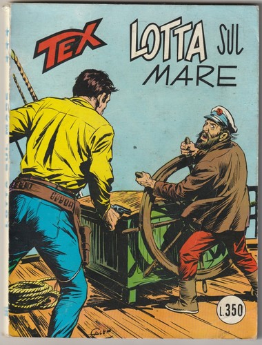 Tex 156 lotta sul mare - lotta,