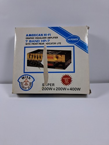 Amplificatore equalizzatore