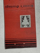 Copertina libro di fiammiferi