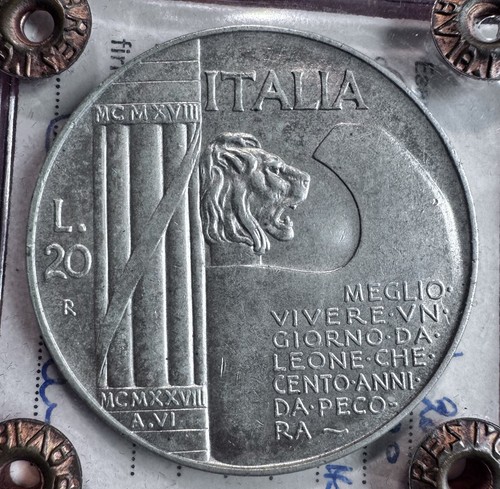 Lire 1928 elmetto spl - lire,
