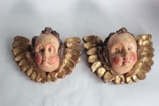 Antico paio teste angeli - di,