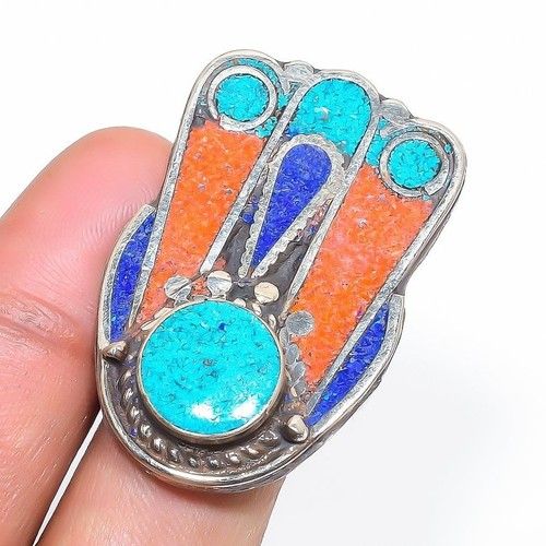 Anello regolabile corallo
