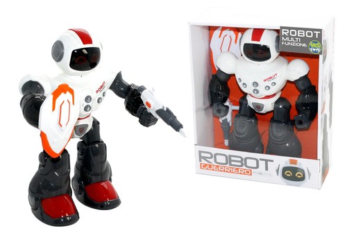 Robot guerriero luci suoni - robot,