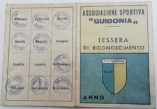 TESSERA ASSOCIAZIONE SPORTIVA