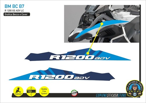 Adesivi becco parafango moto - becco,