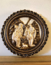 Icona in legno intagliato