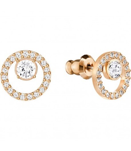 Orecchini buco swarovski - orecchini, a