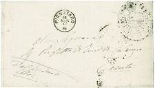 Regno V.E. II - Lettera da CALVI-PIGNATARO a Caserta 1861 LUOGOTENENZIALE